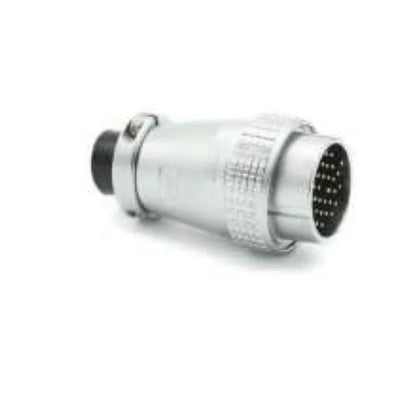 QITAI P40F-32A Power Cable Type Backward Installed Plug 40mm 250V Metal Circular Aviation Connector Waterproof 5/9/15/26/31/32