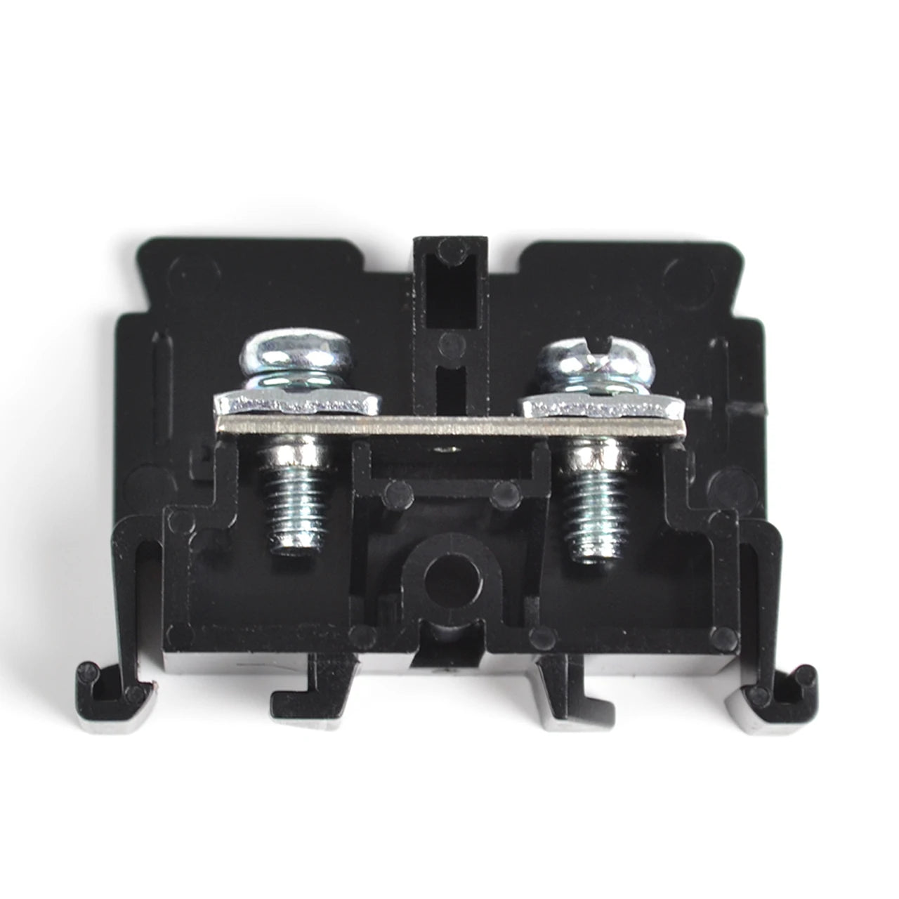 QUTD-32 Wholesale 2-conductor Fuse Terminal Block Din 660V 40A M4 Screw Connector for 1.25-5.5mm2 Wire PA66 Fuse Hold Terminal