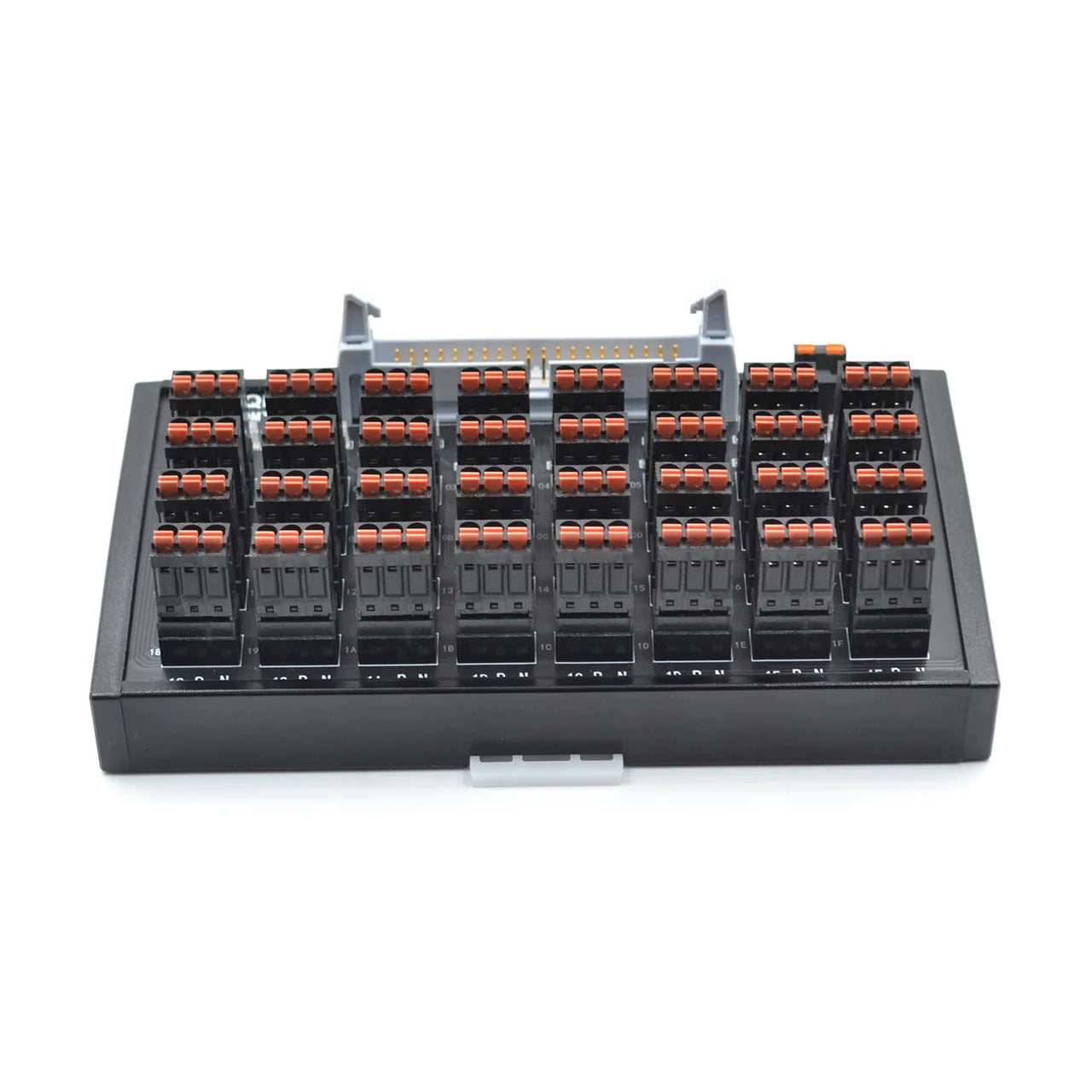 QITAI QMT089SL 32-Bit PLC Module LED Light Remote Control 3P/2P Terminal Block DC24V 1A DIN Rail Type Push-In Connection