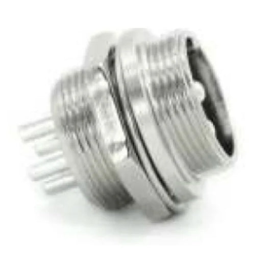20M-4B Double-notch Socket B Aviation Plug and Socket  2 3 4 5 6 7 8  9 10 11 12 Pin Small Male and Female Connector Hole 20mm