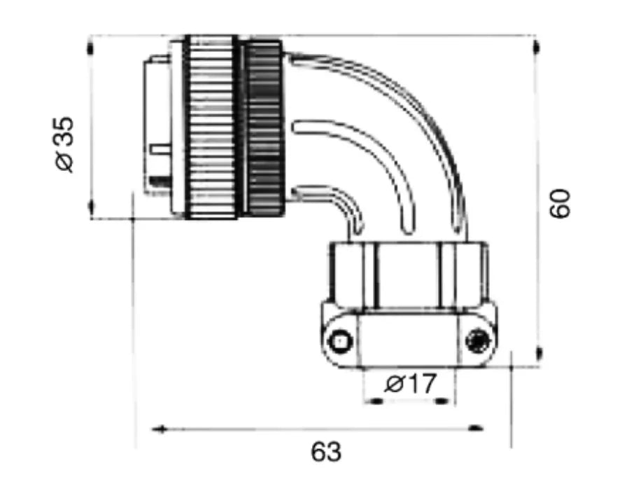 P28-2D   Cable Type  Plug D 250V Metal Circular Aviation Connector Waterproof for Aviation 2-26 PIN