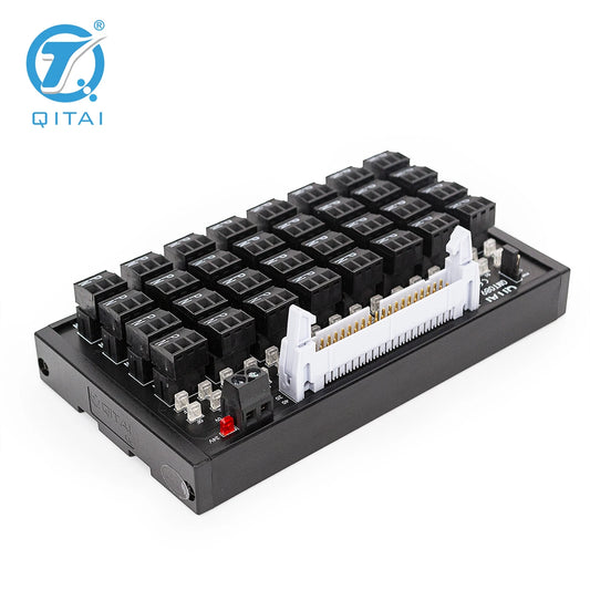 QMT089 32 Bit Input Output 3P/2P Terminal Block DC24V 1A PLC Module Connect With LED Light Remote Control
