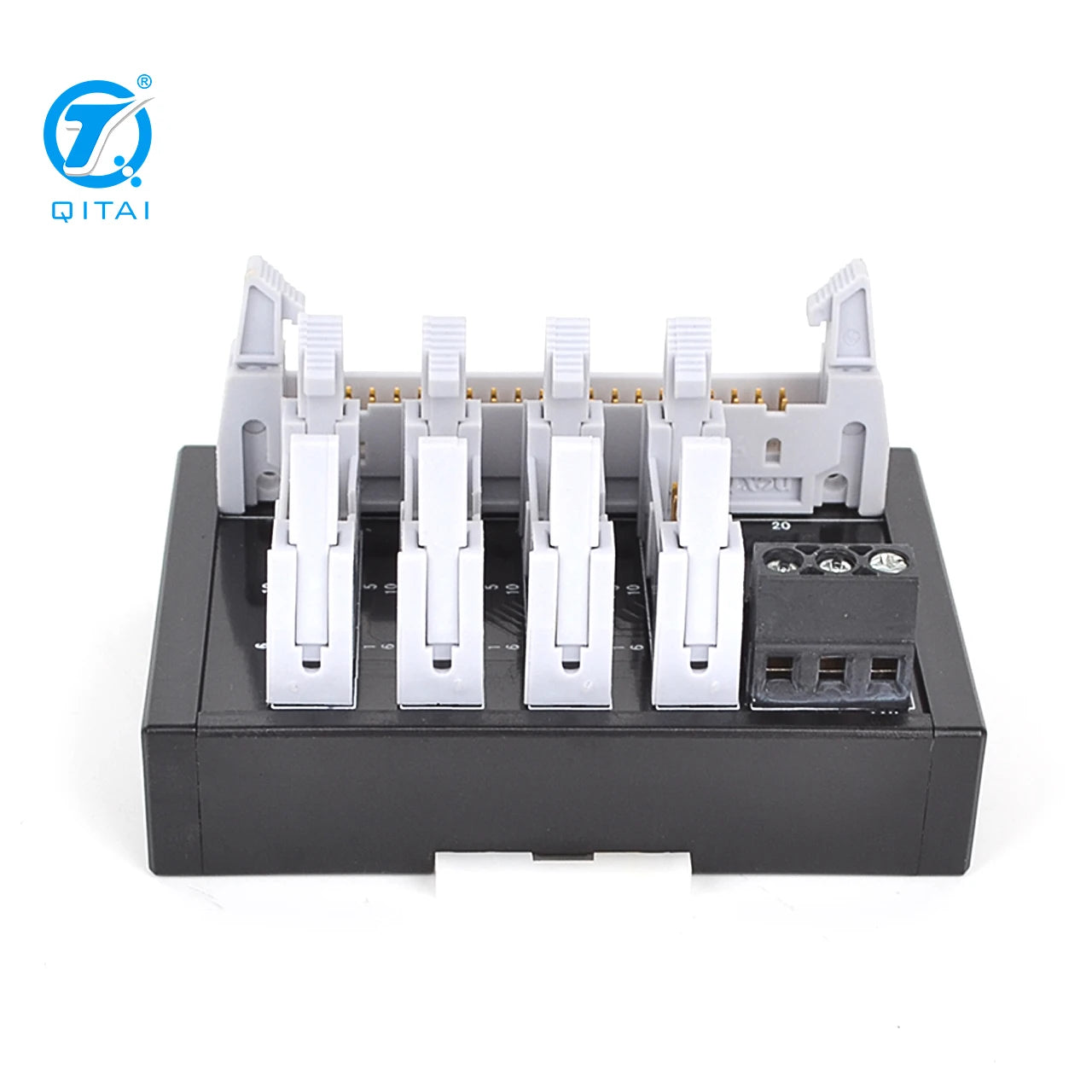 QMT063 Feed Through Type PLC Relay Terminal Block Module IO Station Transfer Terminal Block