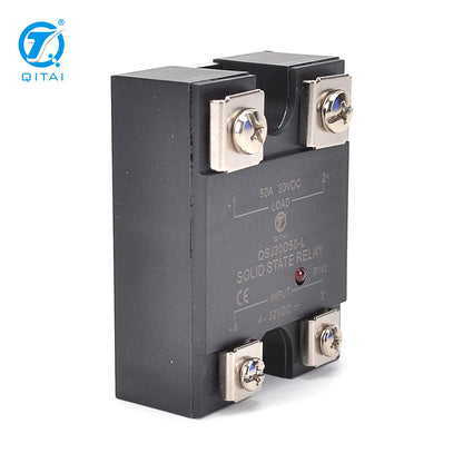 QSJ30D50-L 50A 30VDC SSR Single Phase Solid State Relay DC Control 4-32VDC