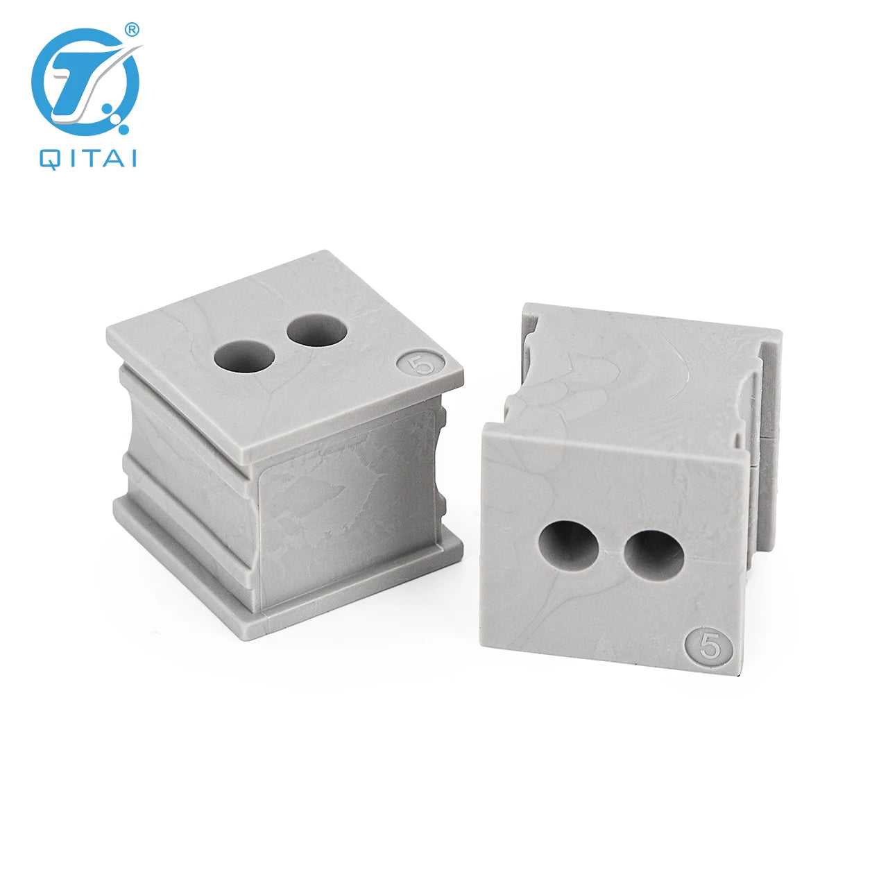 CES 2/5   2 Holes CES Small Grommets Cable Entry Systems TPE Offwhite or Black  5mm Wire Diameter Range