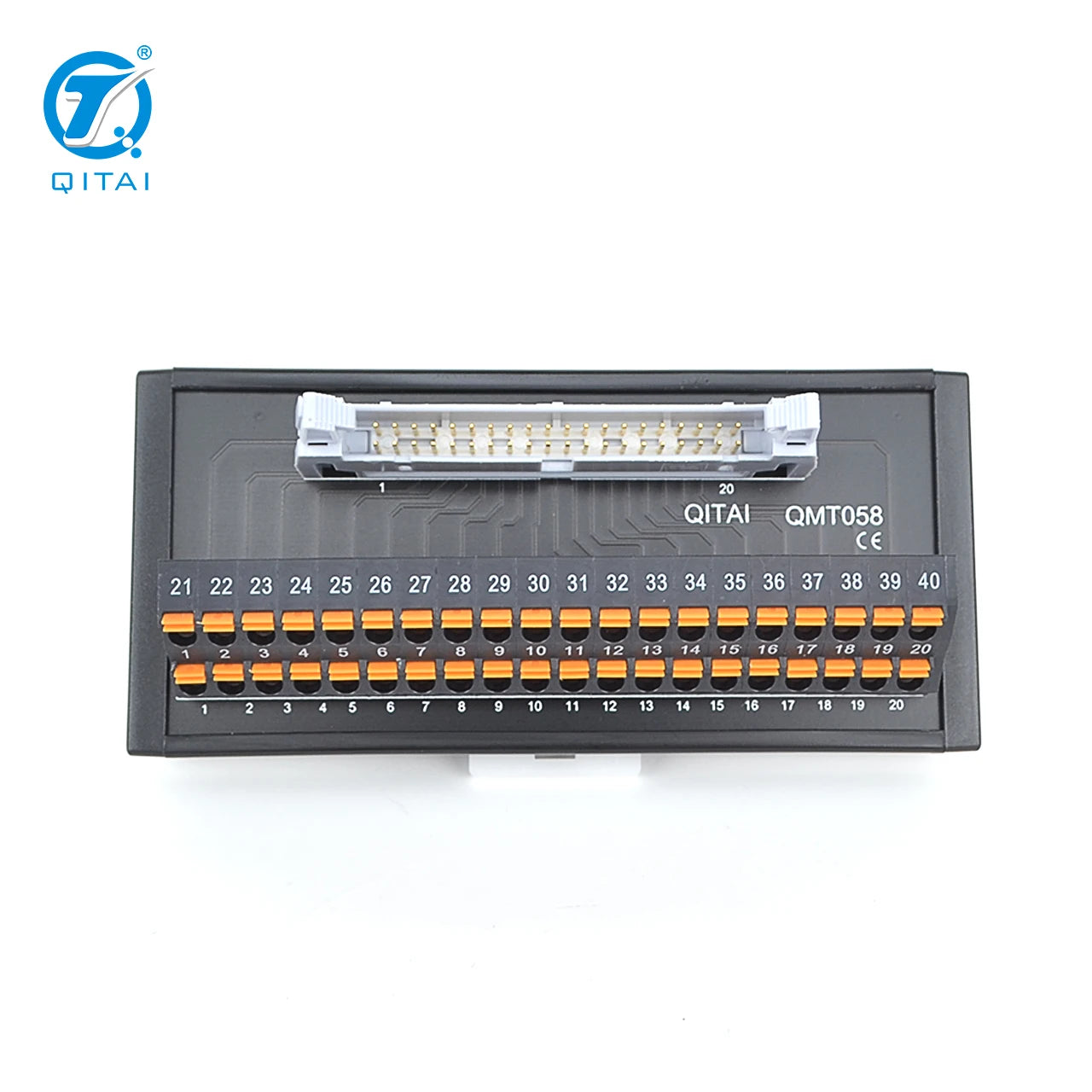 QMT058 40 Bit Spring Type PLC Sensor Numerical Universal Breakout Board Adapter Terminal Block for Adapter Terminal Board