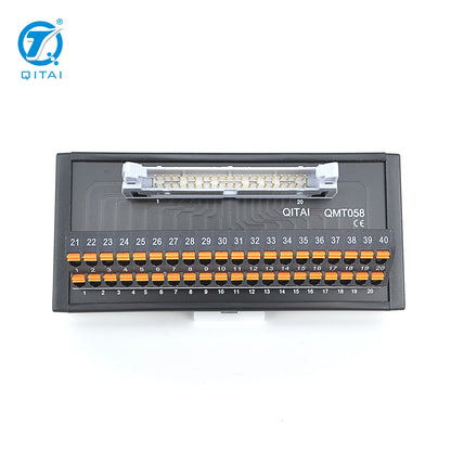 QMT058 40 Bit Spring Type PLC Sensor Numerical Universal Breakout Board Adapter Terminal Block for Adapter Terminal Board