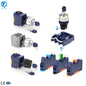 22mm 16 QDN Aluminum ABS Metal Marine Push Button Switches Selector Switch Waterproof IP53 10A 1NO Emergency Stop Start Function