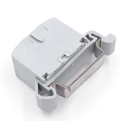 QPTFX 6/6*2.5D  Din Rail Distribution Block with Push-In Connection Copper Contacts 24A Max for Automotive & Industrial Use