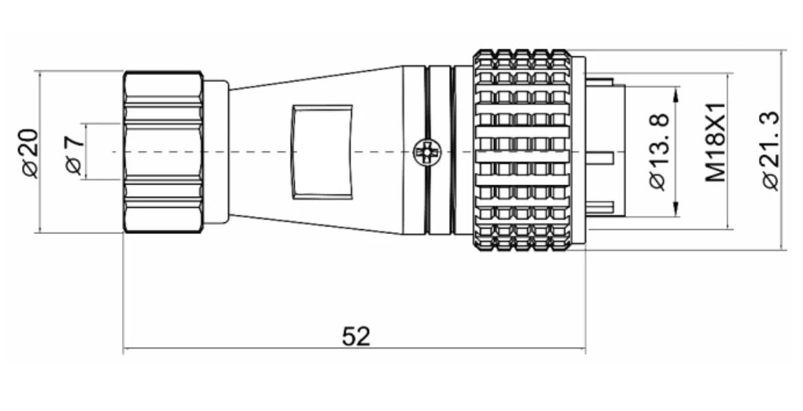 PG16-2  Mental Flexible Pipe Plug a 16mm 5A 250V Metal Circular Aviation Connector Waterproof for Aviation 2-9 PIN