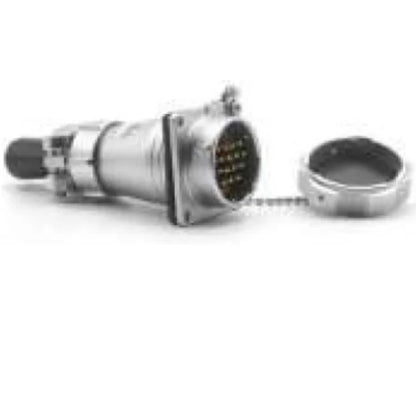PTX24-19S  24MM Professional Aviation Wire Connectors Manufacturer CNC Electrical Equipment 6/10/12/19 Pin Waterproof Connector