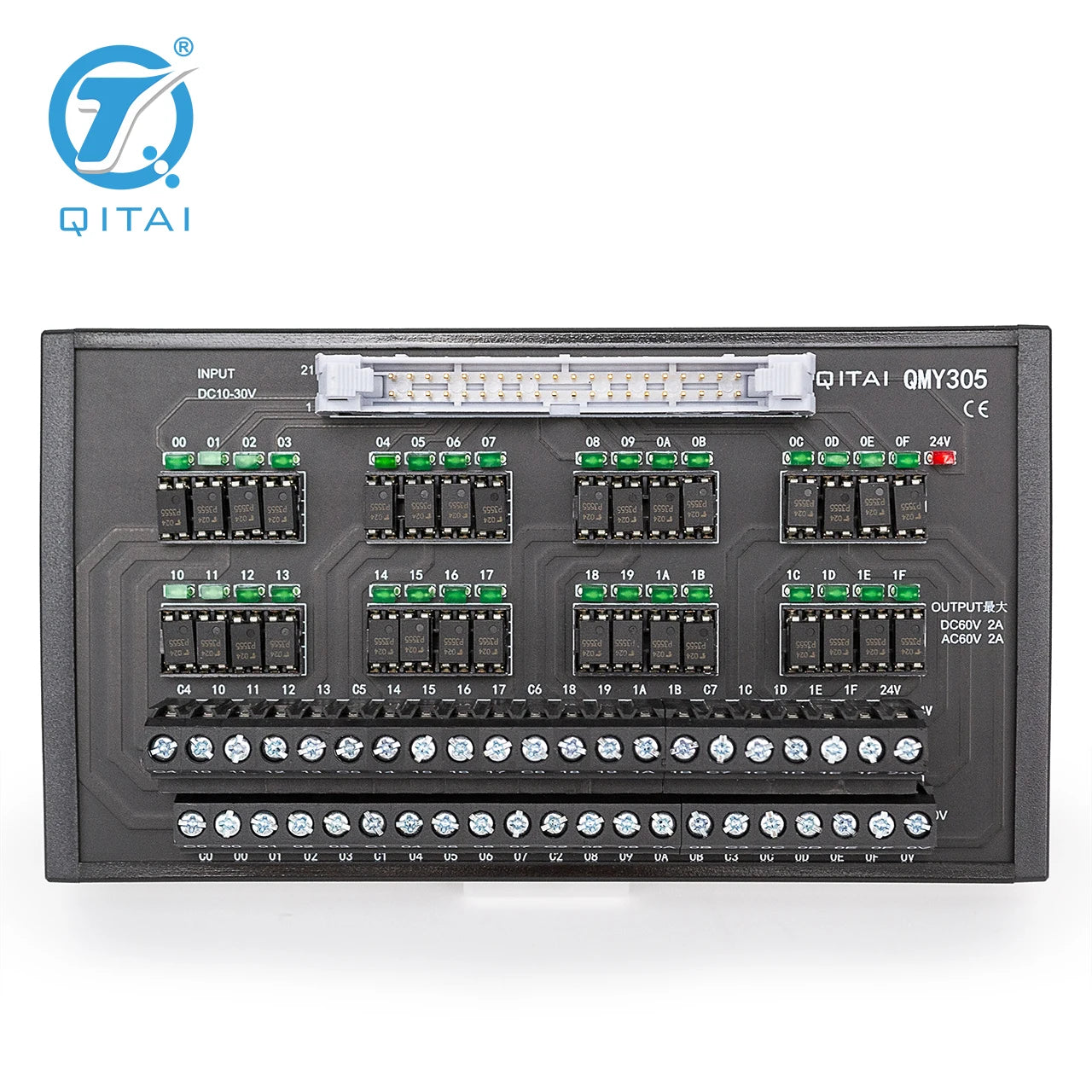 Terminal Bl Terminal Blocks with Solid State Relay Module 10mA 60V Terminal Block Extension Module
