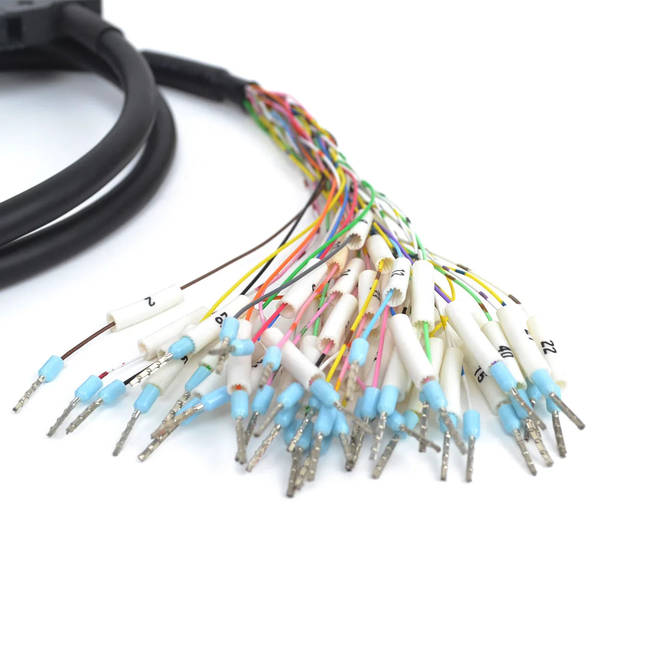 QX210-4DZ-1000 MIL Board Cable Industrial Automation Application in Stock 1-1 Wires Small Diameter Conductor Soft Outer Cover