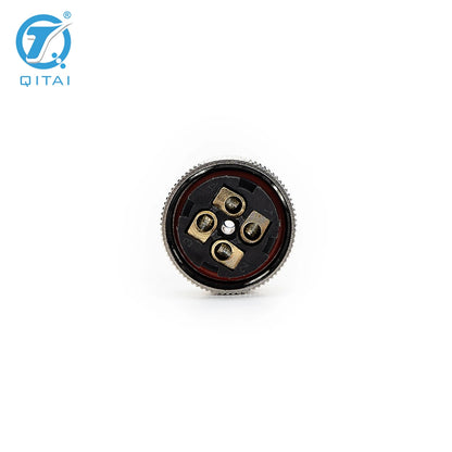 M12-MO5DT-2 Power Connectors M12 Male 5Pin Straight Plug D-Coded Screw Connection Unshielded 5 Contacts Connector