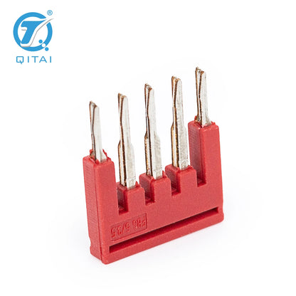 FBS 5-3.5  Plug-In Din Rail Terminal Block Central Fixed Bridge Screw Bridge Screw Terminal Block Plugging Jumpers