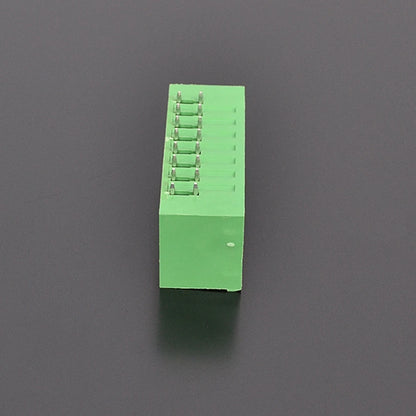 QSD-508RF-2X8P 5.08mm Pitch Double-deck 2X8P Green Simple Cheap Male and Female PCB Screw Terminal Blocks Types With Flange