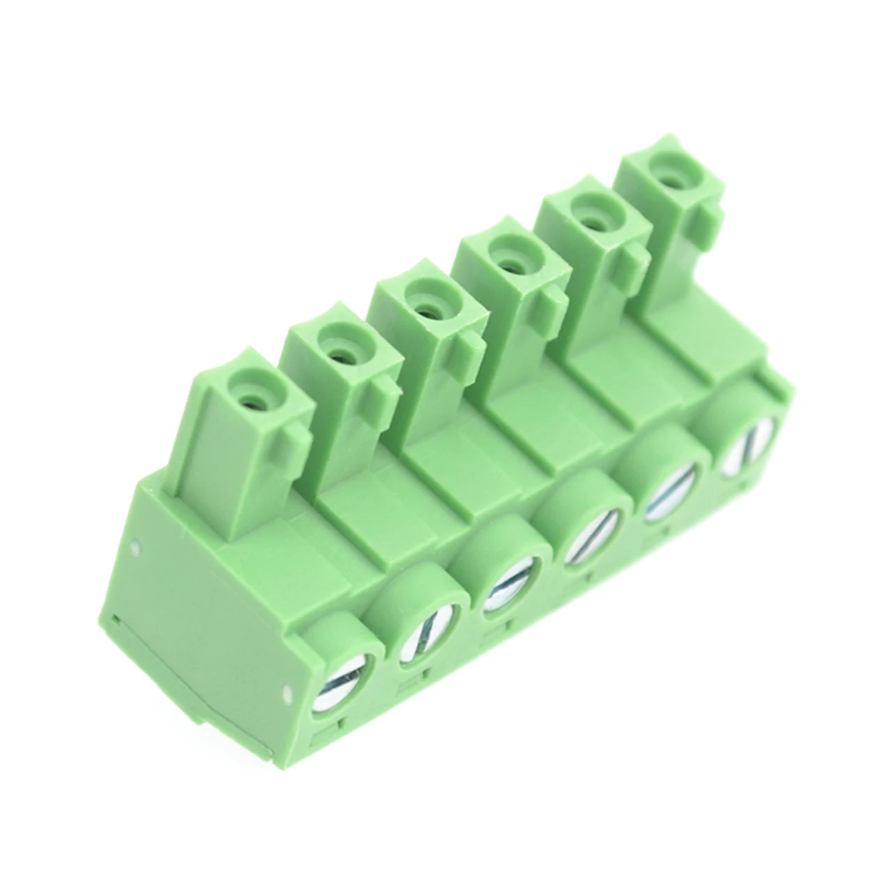 QPVM-508-6P 5.08mm Pitch Female and Male Wire Connector Terminators PCB Screw Plug-in Terminal Block