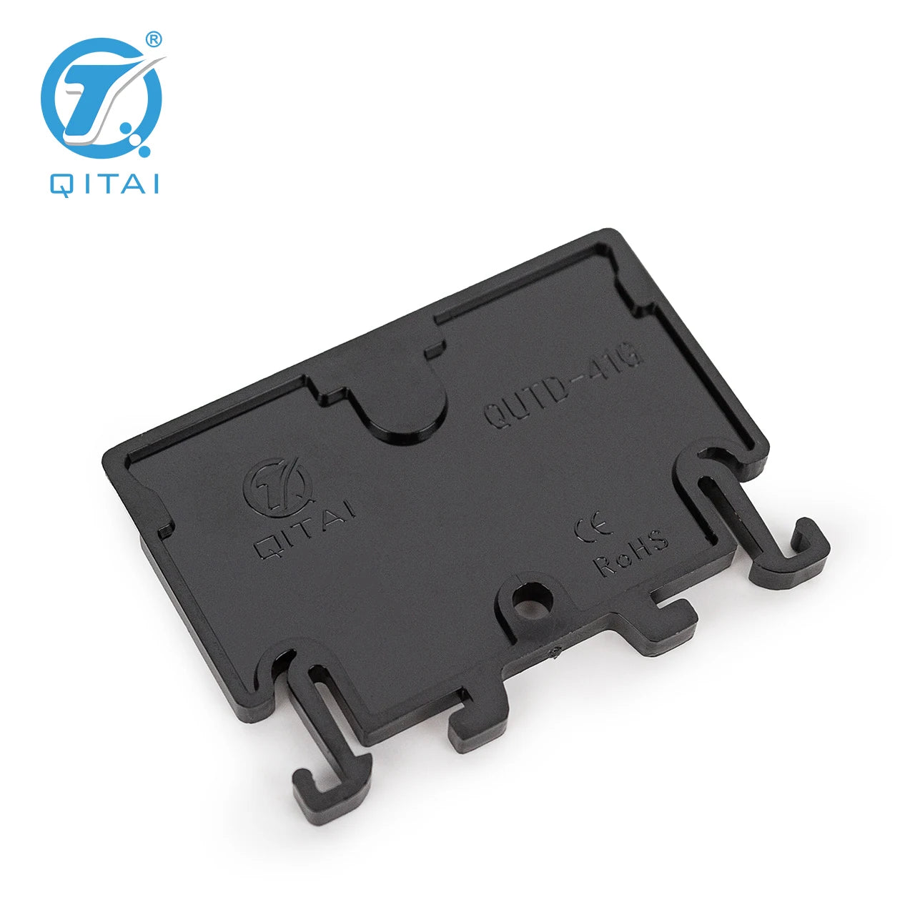 QUTD-41G Din Rail Terminal Blocks End Cover Electrical Control Connection Terminal Block Accessories