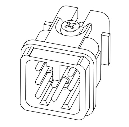 HA-010-M Heavy Duty Connector Screw Connectors Plug Female Connector for Heavy Duty Equipment and Industrial Applications