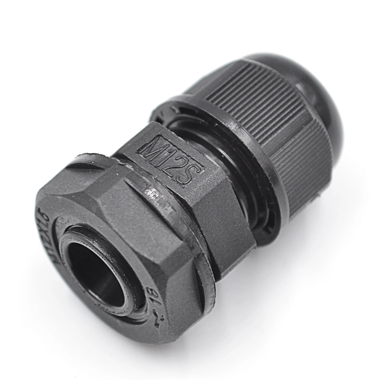 M Series Waterproof Nylon Cable Gland M12 M16 M20 M25 M50 M63 Black PA Cable Gland