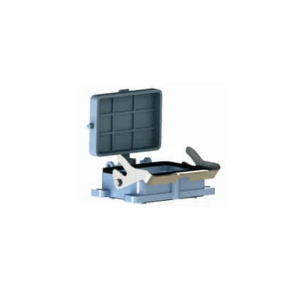 H48B-ST-CV-1L Heavy Duty Connector Compact Series Top Entry Protective Hoods-Plastic & Copper Power/Automotive Use