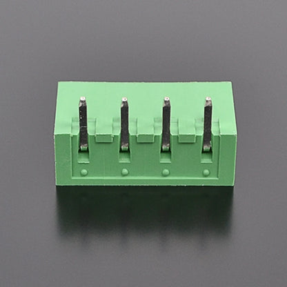 QS-500RC-4P  PCB Terminal Blocks 5.00mm Pitch 4P 300V 15A Green High Strength Screw Connector