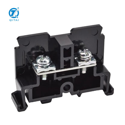 QUTD10/15/24/32/41/63 Japanese Type Screw Terminal Blocks 15A-90A  660V Rated Rail-Mounted Connectors Fuse Holder Terminal Block