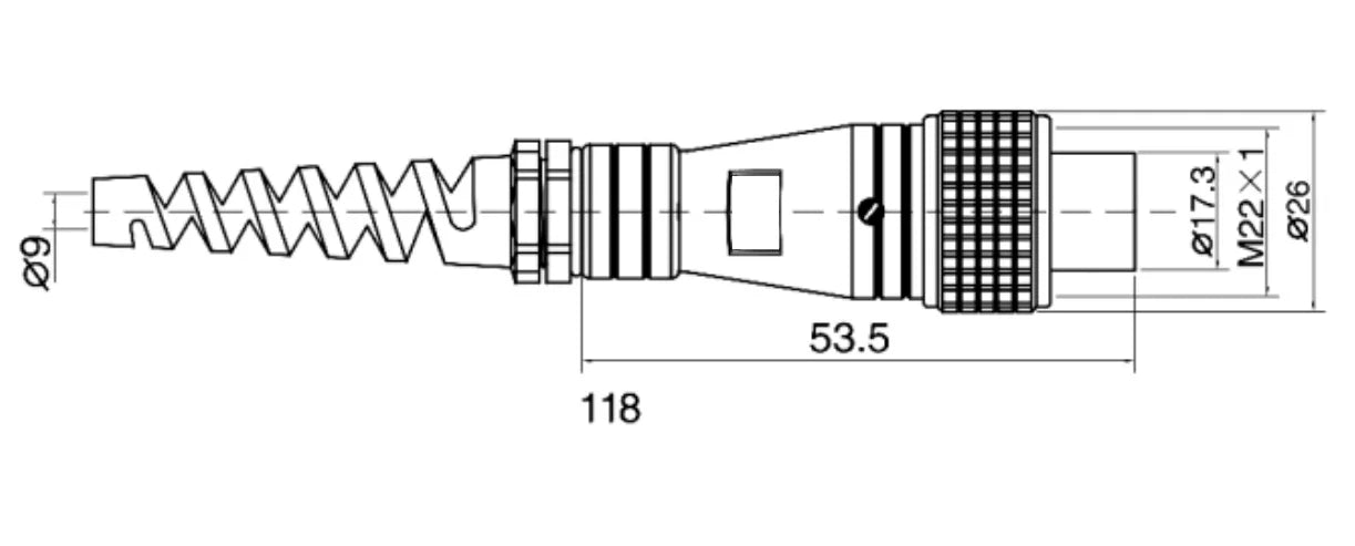 PL20F-2A  Cable Type Backward Installed Plug a 250V Metal Circular Aviation Connector Waterproof for Aviation 2-14 PIN