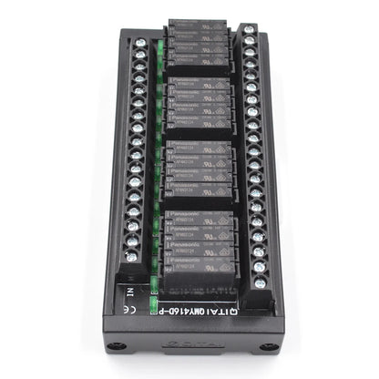 QMY416D-P  16 Bits Intermediate Relay Terminal Block Module Connection Relay Module With Light PNP