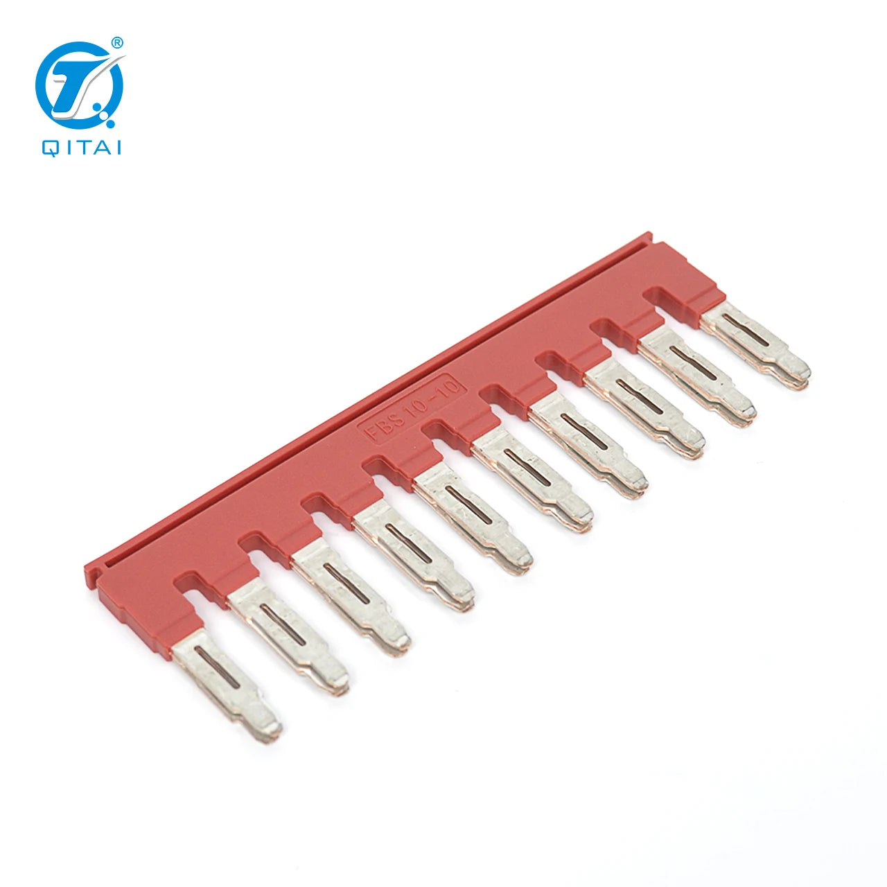 FBS  10-10 Plug-In Din Rail Terminal Block Central Fixed Bridge Screw Bridge Screw Terminal Block Plugging Jumper
