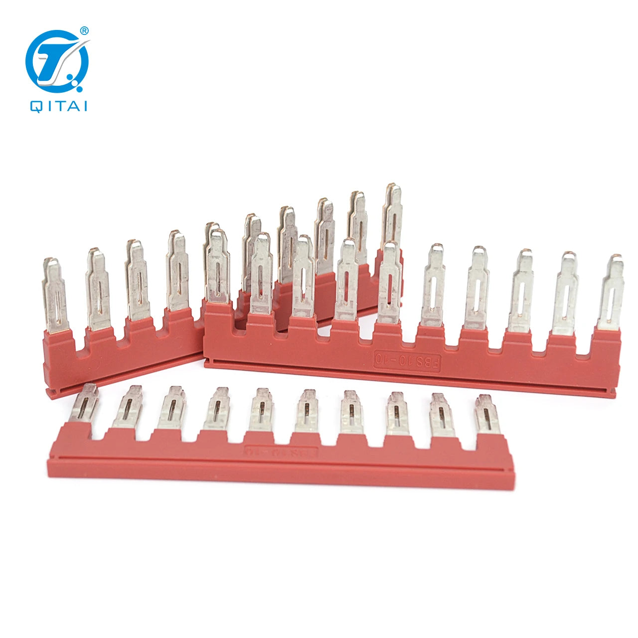 FBS  10-10 Plug-In Din Rail Terminal Block Central Fixed Bridge Screw Bridge Screw Terminal Block Plugging Jumper