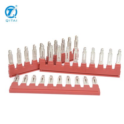 FBS  10-10 Plug-In Din Rail Terminal Block Central Fixed Bridge Screw Bridge Screw Terminal Block Plugging Jumper