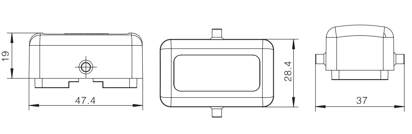 H1M-CV-2B Heavy Duty Connector Compact Series Top Entry Protective Hoods