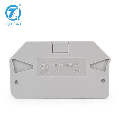 QPTV-2.5/4G D-PTV 2,5/4 End Cover 1088746 for PTV2.5/4 End Cover End Plate Din Rail Terminal Block Accessories in Stock