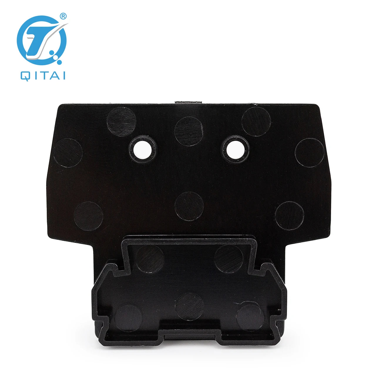 QUTD-10BG Din Rail Terminal Blocks End Cover Electrical Control Connection Terminal Block Accessories