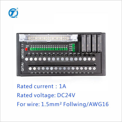 QMT000 and QMT000SL Screw Spring PLC Connection Factory Direct Supply DC24V-1A  Automation Industry Terminal Block Modula