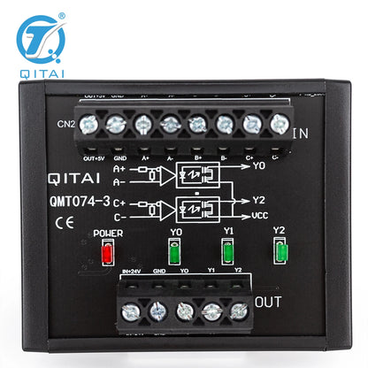 QMT074-3 Terminal Block Module DC 15-30V  4-20mA PLC Input and Output Module Built-in Voltage Conversion Module PLC Connect