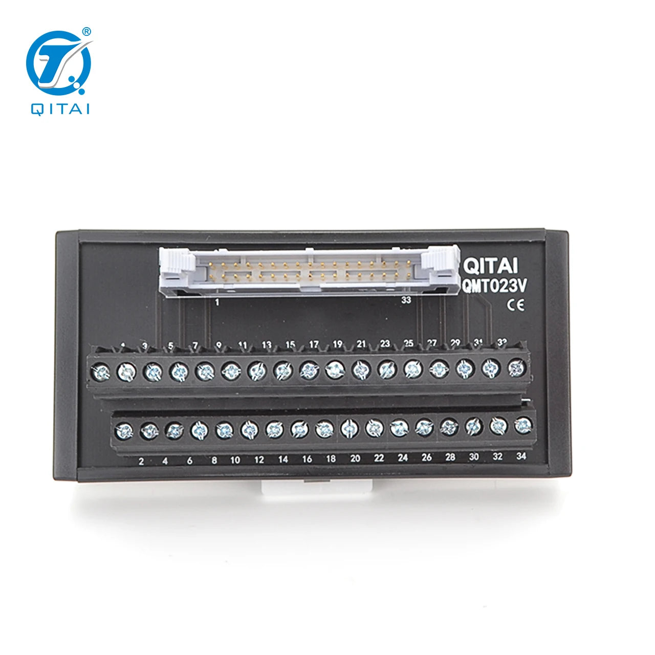 QMT023V 34 PIN Input Output Small Size European General Use MIL Wire Connector Electric Terminal Block Module