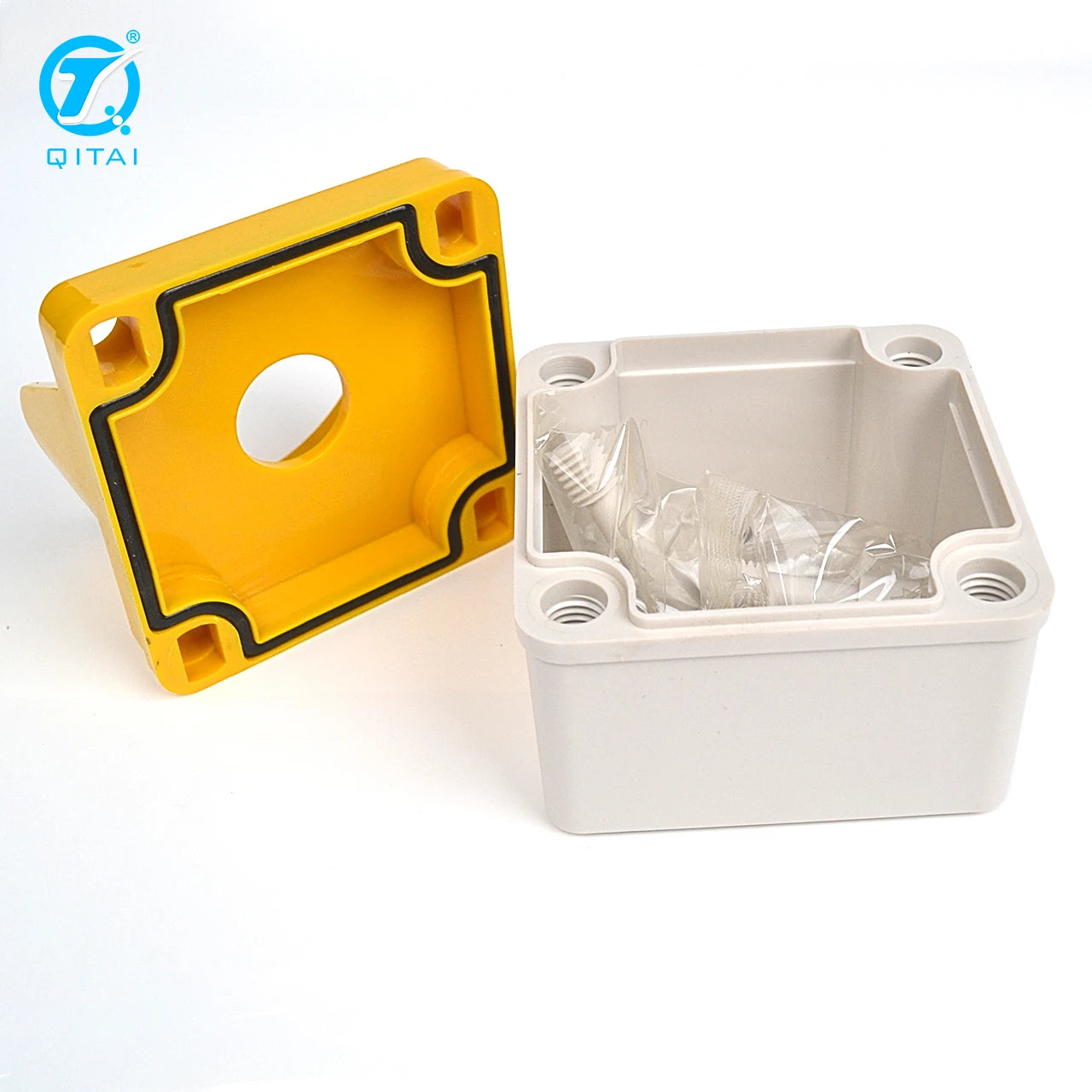 TJ-AG-0808-Q1 Hot Selling High Quality IP66 Waterproof Plastic Enclosure Single Switch Button Box