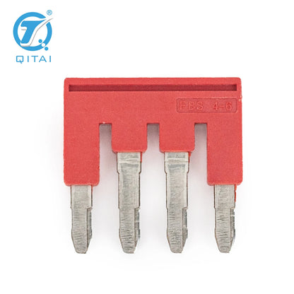 FBS 4-6  Plug-In Din Rail Terminal Block Central Fixed Bridge Screw Bridge Screw Terminal Block Plugging Jumper