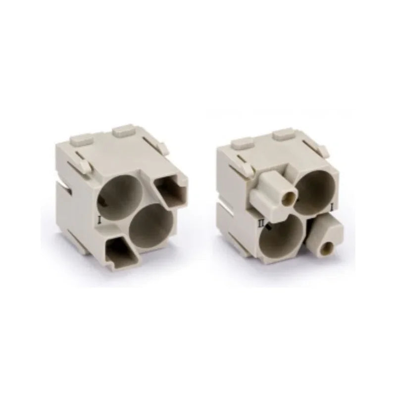 H2M-002-F Heavy Duty Connector Contact Insert Module Female Insert V0 UL94 Socket Version Each 4-pos