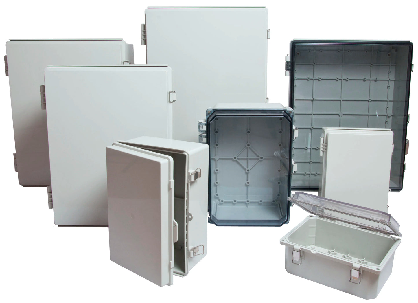 TB-AGR-1010 Electronic Waterproof IP66 Sealed Control Panels PC ABS Plastic Junction Box Enclosure Case QITAI Brand