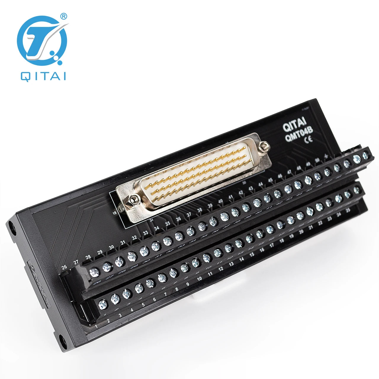 QMT04B D-SUB Terminal Block Universal Design High Quality Gold-plated Connector 50P Male D-SUB(RS323) PLC Connect