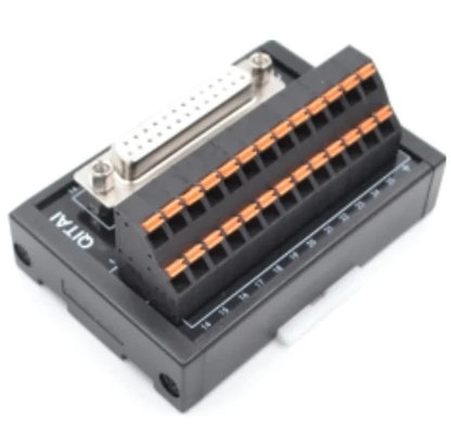 QMT046SL D-SUB Terminal Block Universal Design High Quality Gold-plated Connector 25P Female D-SUB(RS323) PLC Connect