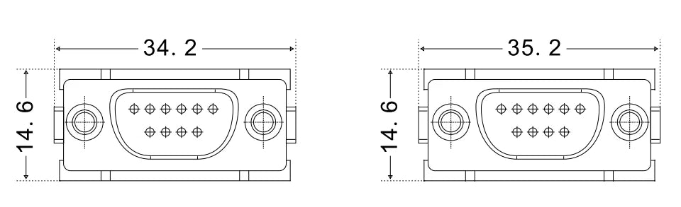 HMDS-009-FC 5A 50V Heavy Duty Connector HDC V0 Female Insert Crimp Terminal for Industrial Electric Communication Equipment