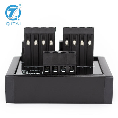 QMT075-2 QITAI General Terminal Block Push-In Connection 35mm DIN Rail AC220V 15A
