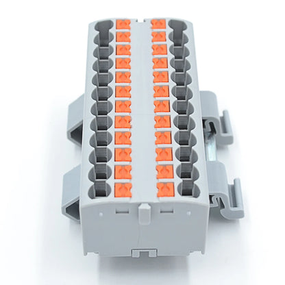 QPTFX 24*2.5-D Straight Plug 24 Bit Automotive Distribution Block 2.5 Mm² Wire Diameter for Horizontal Installation Automation