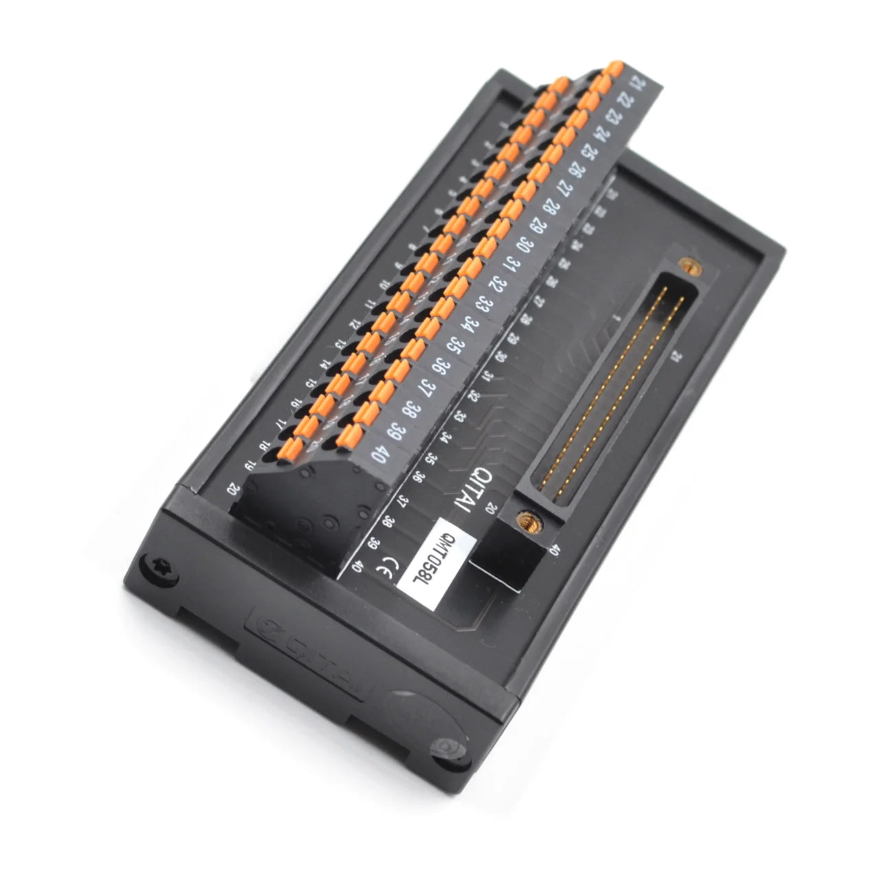 QMT058L 40 Bit Spring Adaptor  Terminal Block  European  for  IO Connection Cable adapter