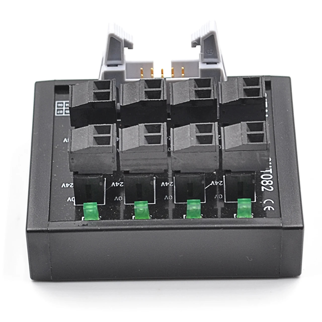 QMT082  8 Bit Output Terminal Block DC24V 1A PLC Module Connect with LED Light Remote Control