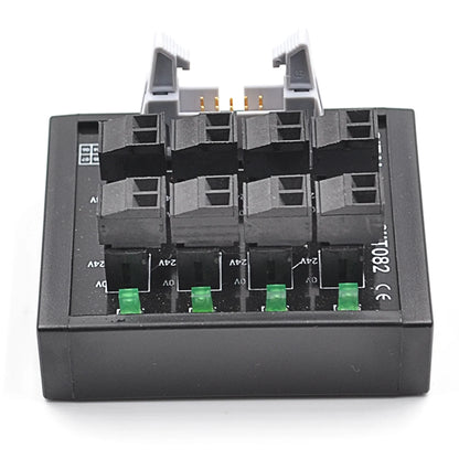 QMT082  8 Bit Output Terminal Block DC24V 1A PLC Module Connect with LED Light Remote Control